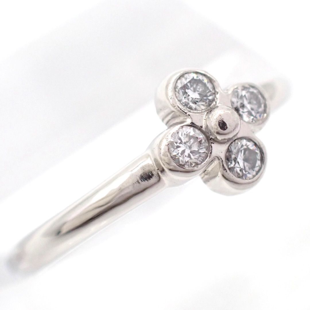 Tiffany Ring Co. 6 4P Pt950 4946