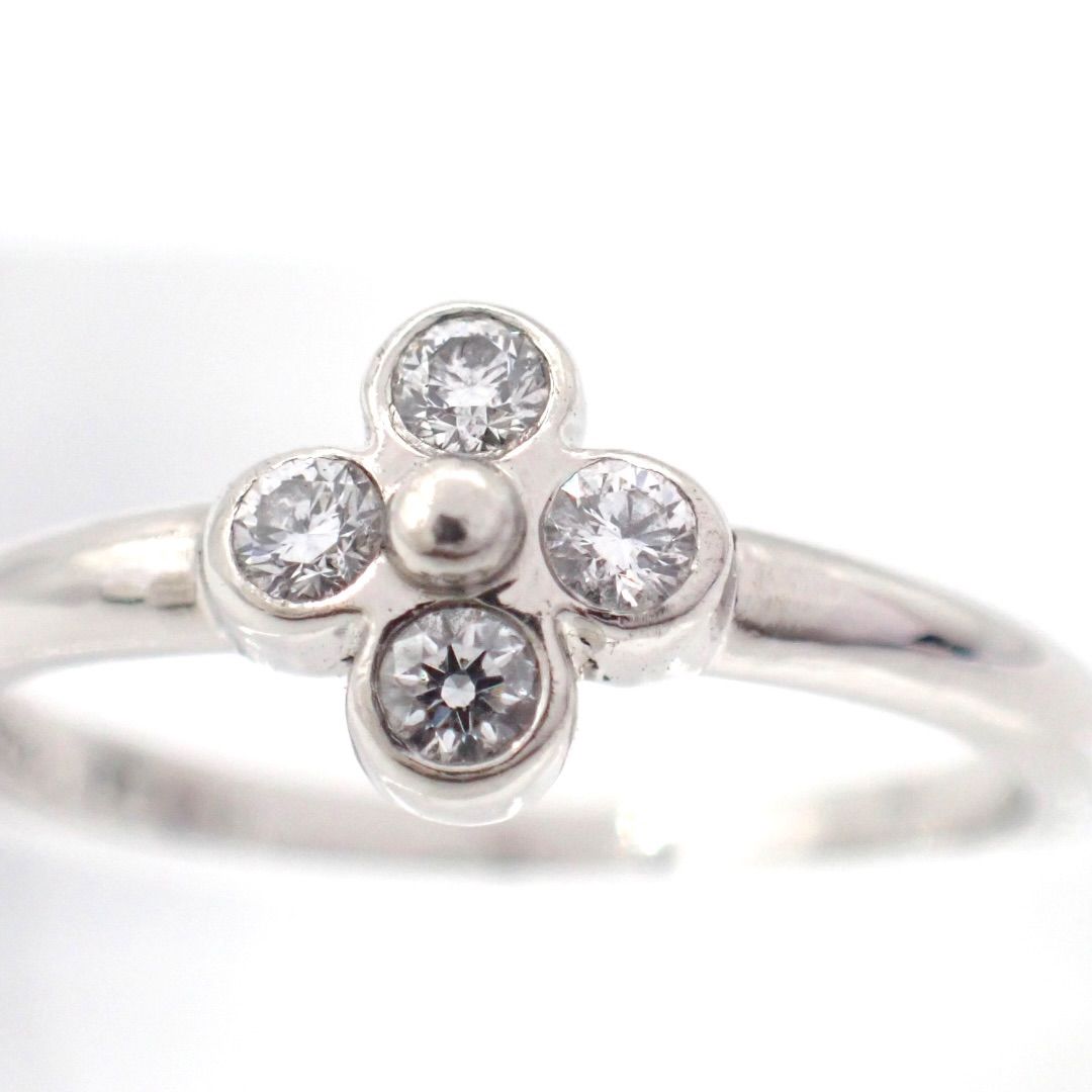 Tiffany Ring Co. 6 4P Pt950 4946