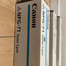 Canon Toner Cartridge Npg-71 4