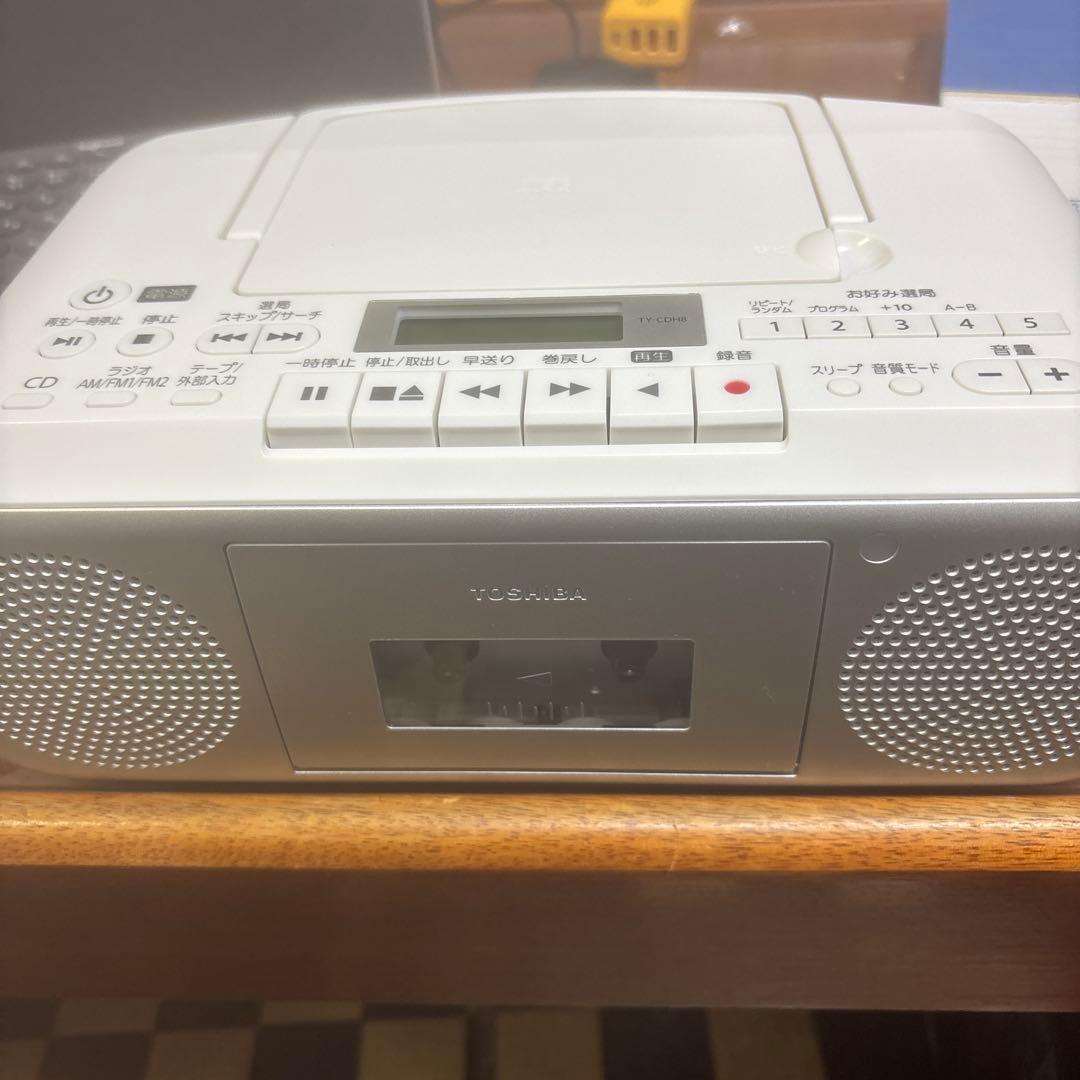 Toshiba Cd Md Cassette Deck Ty-Cds8 Silver