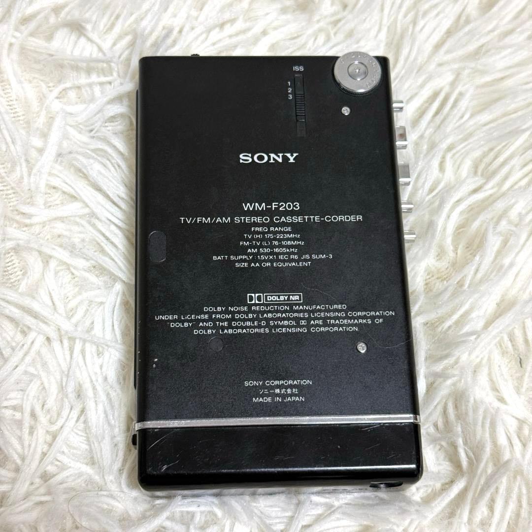 Sony Cassette Player Walkman Wm-F203