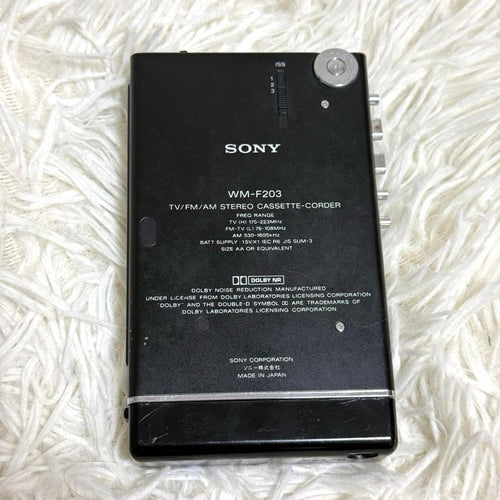 Sony Cassette Player Walkman Wm-F203