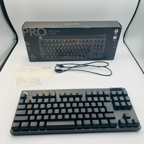 Logicool Keyboard Body G Pro X Tkl Rapid Pc G-Pkb-Tkl-Rtbkd
