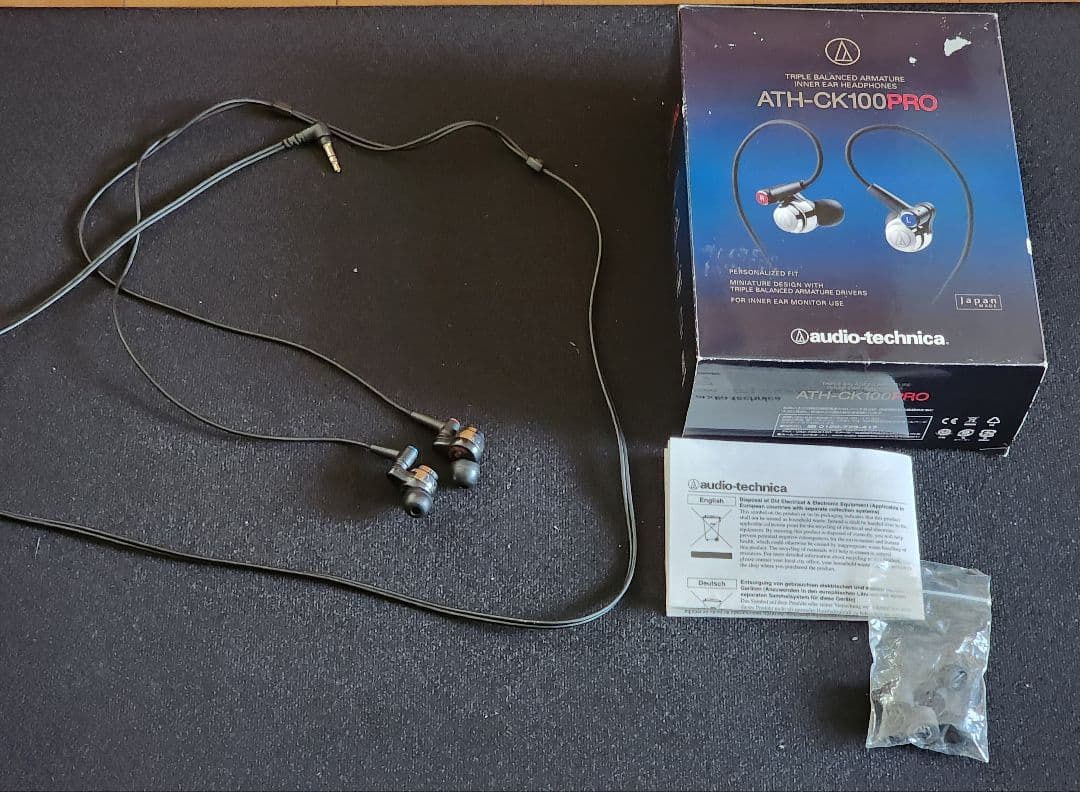Audio Technica Wired Earphone Audio-Technica Ath-Ck100Pro