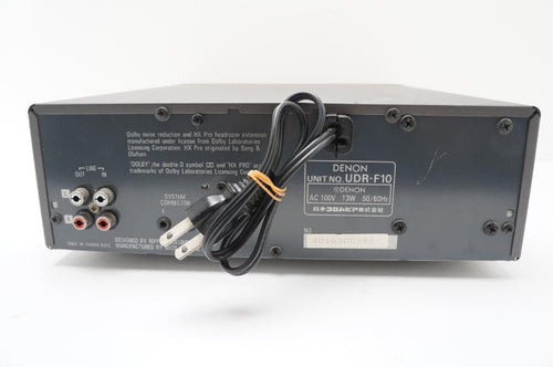 Denon Cd, Md Cassette Decks Udr-F10