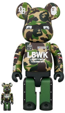 Be@Rbrick Kubrick Bearbrick Bape Liberty Walk 100%&400%