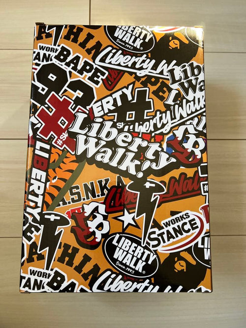 Be@Rbrick Kubrick Bearbrick Bape Liberty Walk 100%&400%
