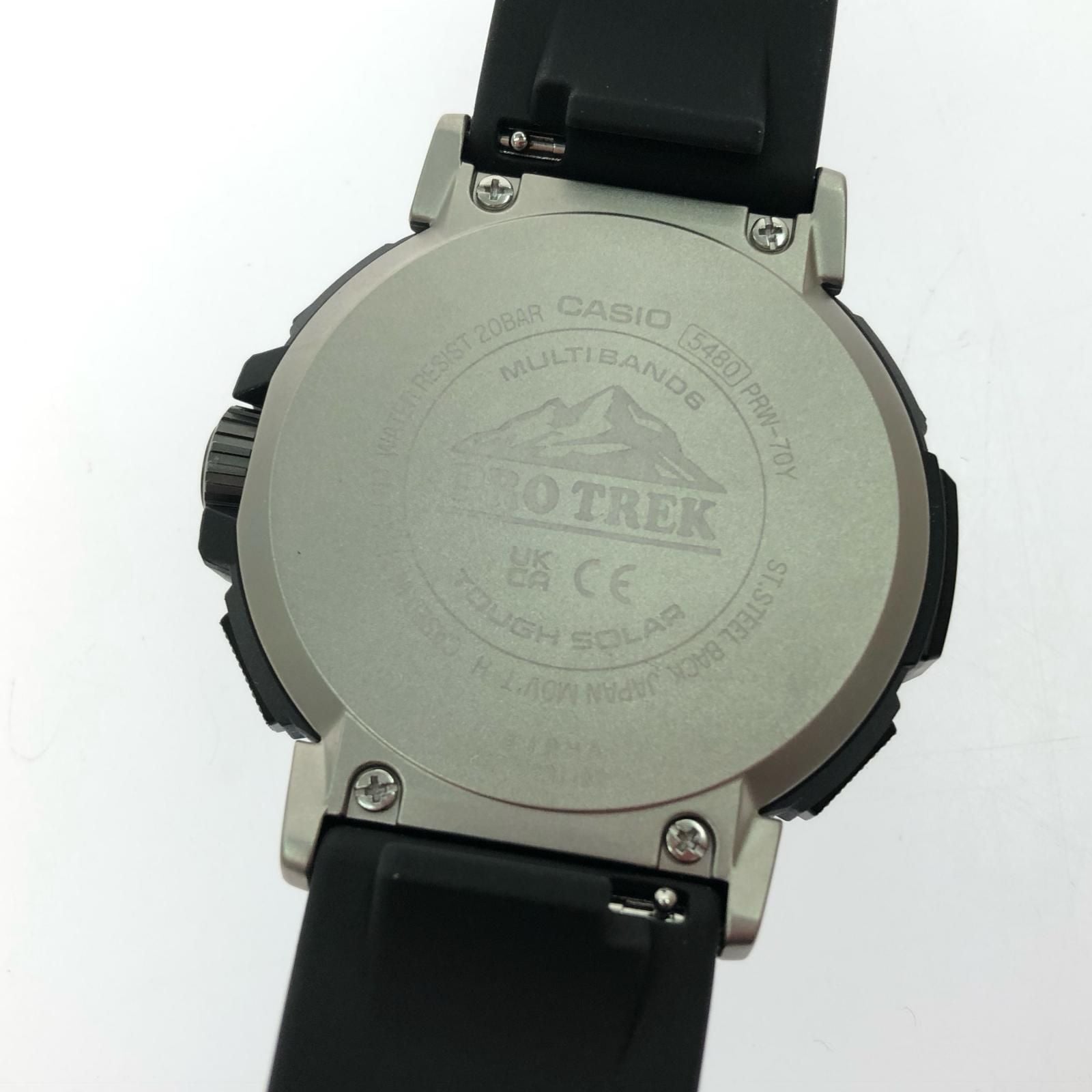 Casio Rubber Belt Pro Trek Prw-70Y