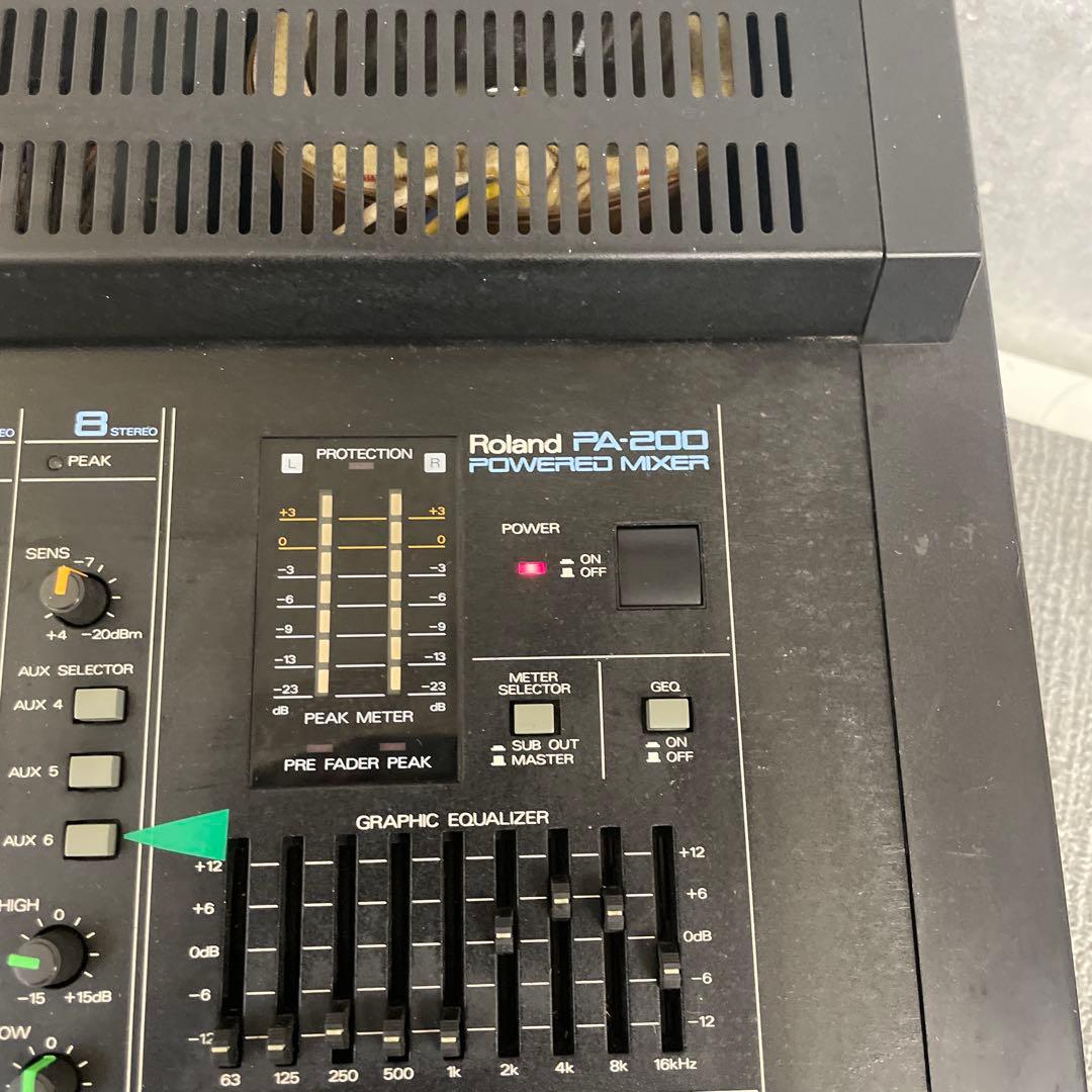 Powered Mixers Roland Pa-200 Mixer