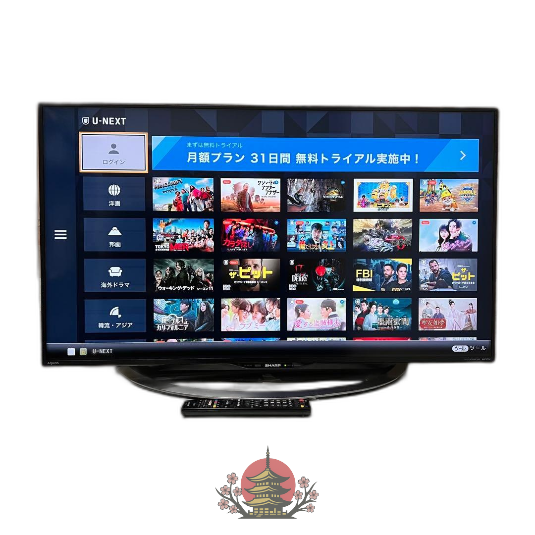 Sharp Liquid Crystal Television 40V 4K Youtube Netflix