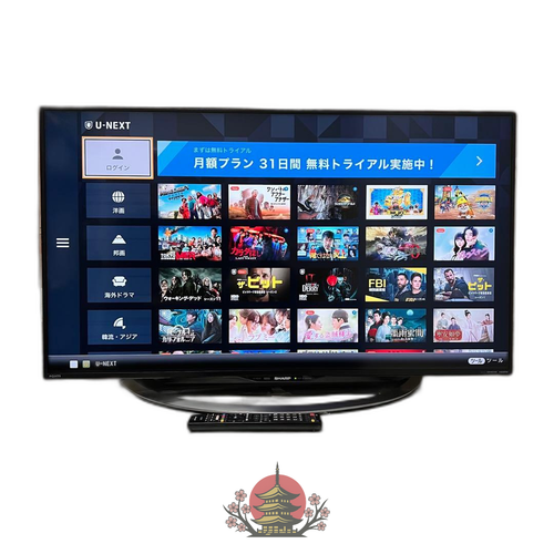 Sharp Liquid Crystal Television 40V 4K Youtube Netflix