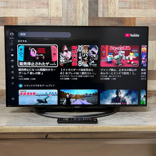 Sharp Liquid Crystal Television 40V 4K Youtube Netflix
