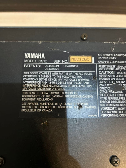 Yamaha Others Cs1X