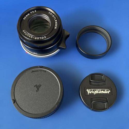 Voigtlander Prime Lenses Color-Skopar F2.2 Vm M Skopar 50Mm