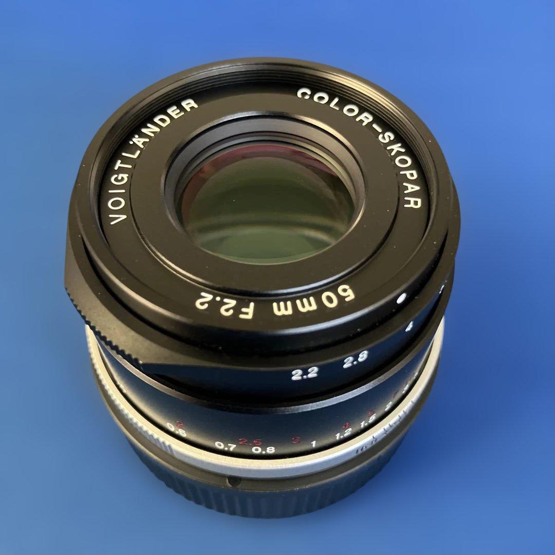 Voigtlander Prime Lenses Color-Skopar F2.2 Vm M Skopar 50Mm