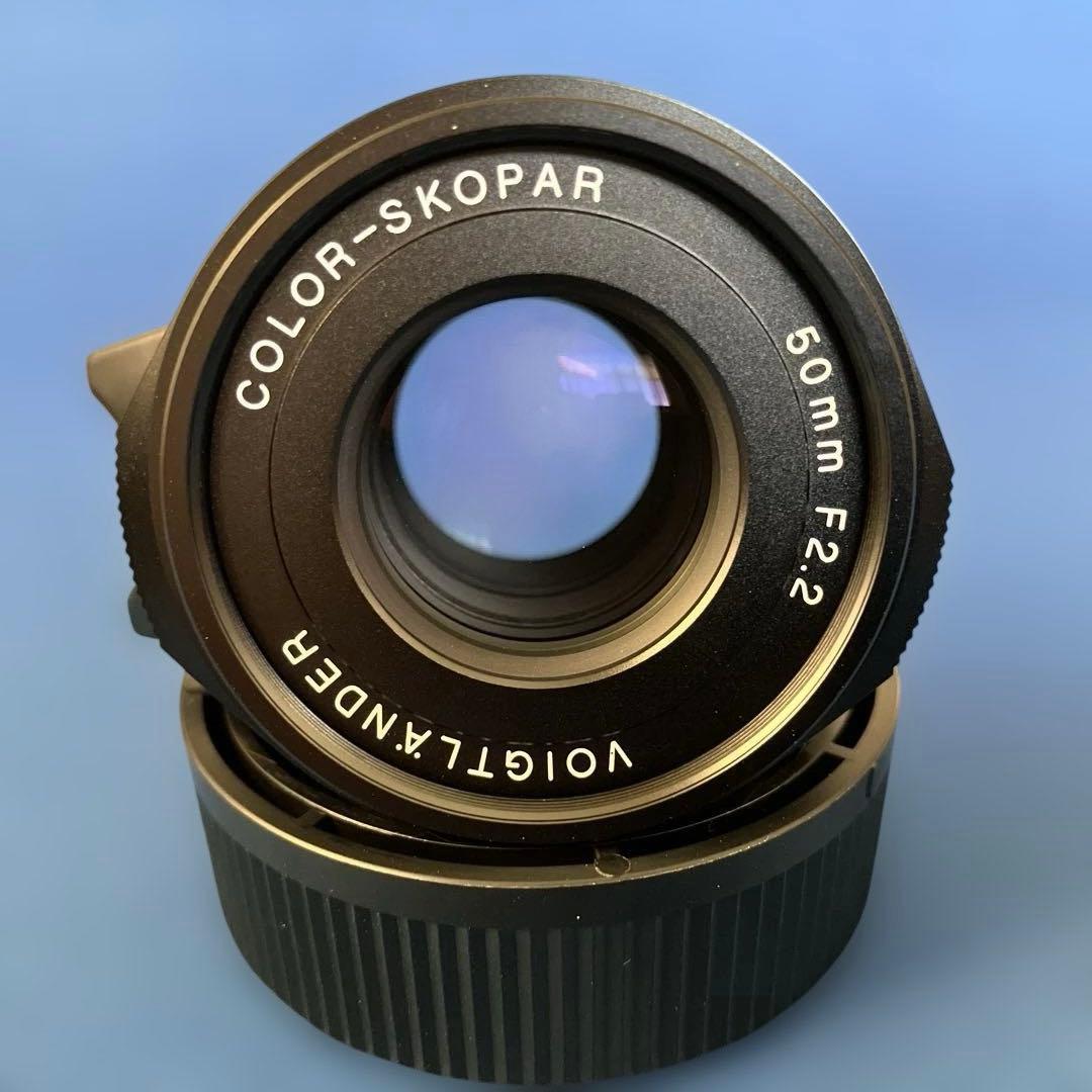 Voigtlander Prime Lenses Color-Skopar F2.2 Vm M Skopar 50Mm