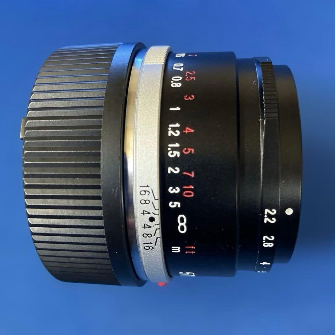 Voigtlander Prime Lenses Color-Skopar F2.2 Vm M Skopar 50Mm