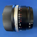 Voigtlander Prime Lenses Color-Skopar F2.2 Vm M Skopar 50Mm