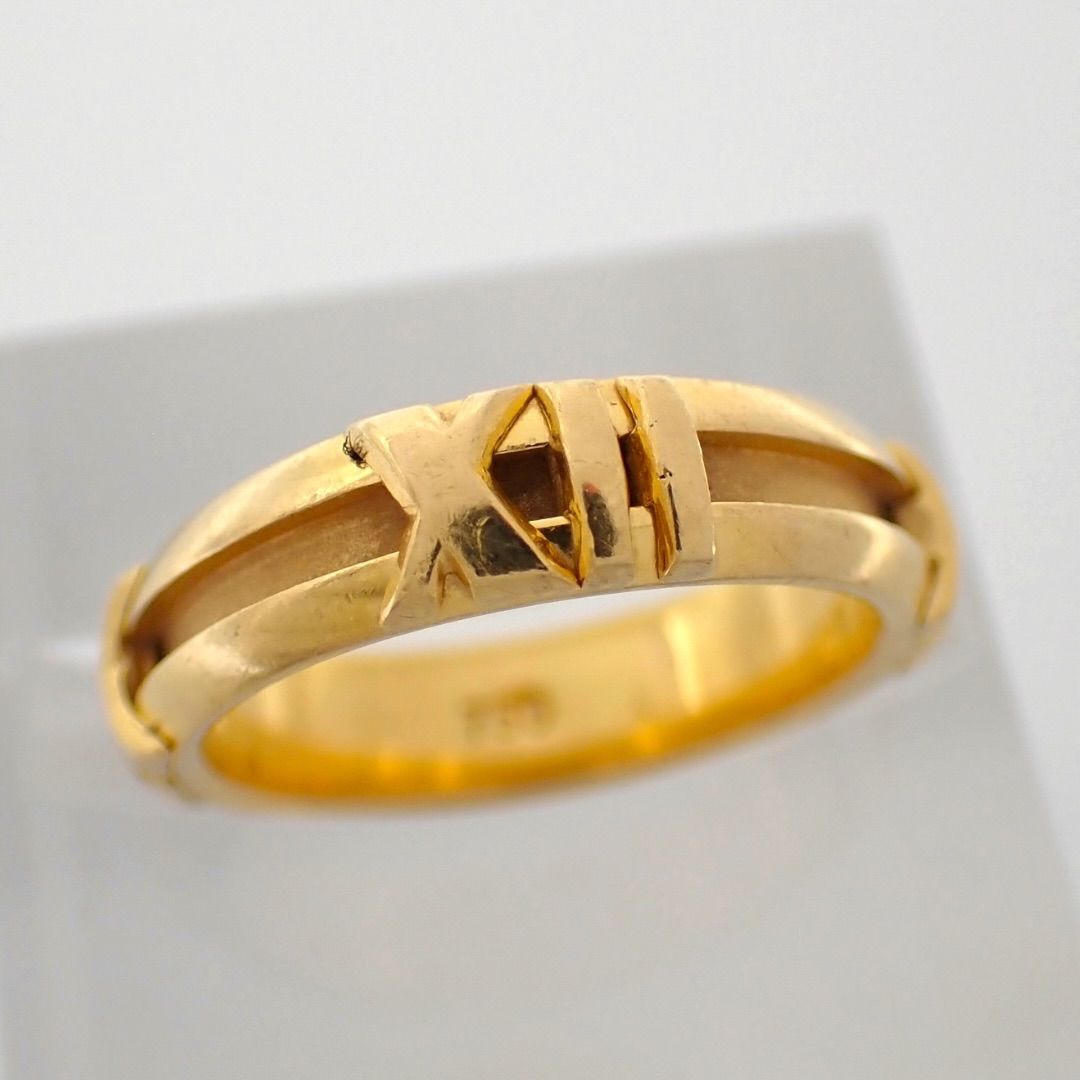 Tiffany Ring Co. 8 750 K18 Yg 5059