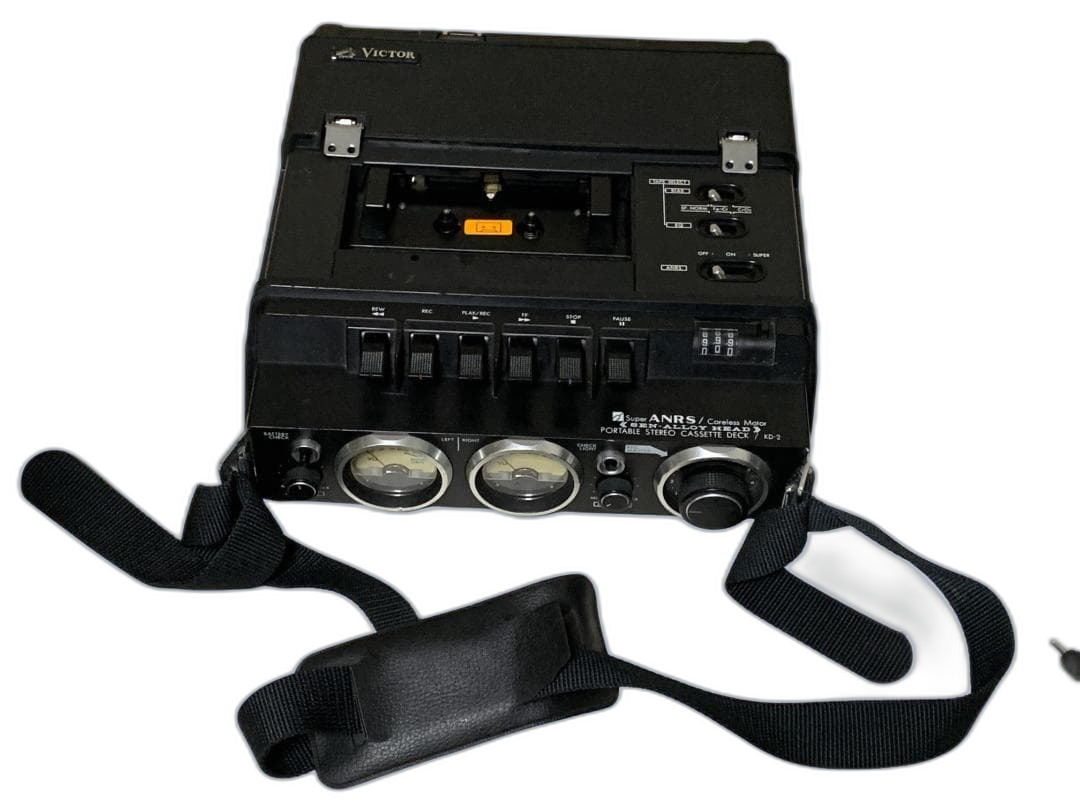 Cd Md Cassette Deck S0379 Victor Kd-2