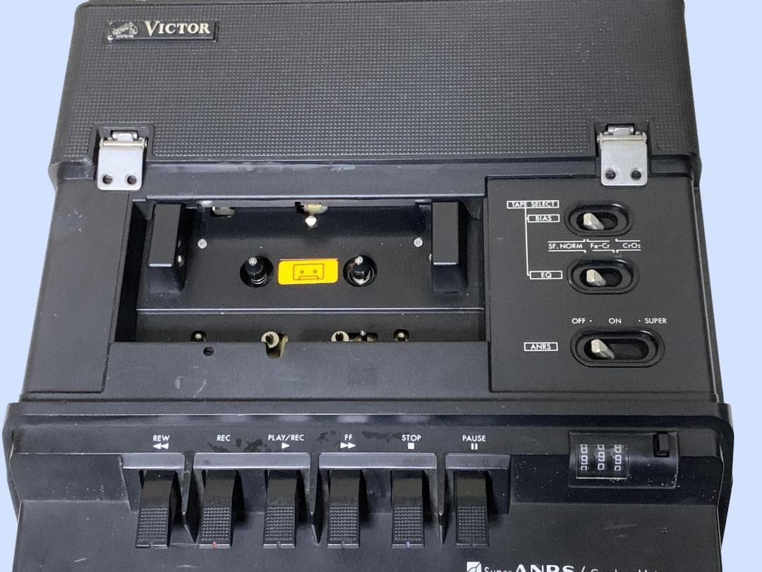 Cd Md Cassette Deck S0379 Victor Kd-2