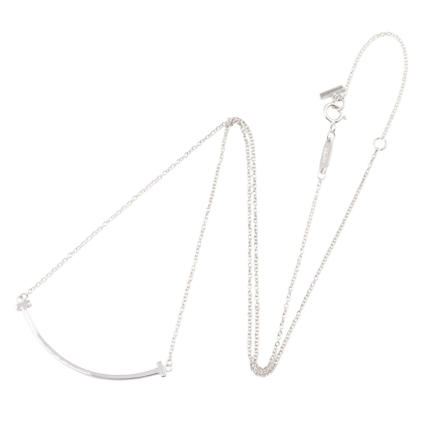 Tiffany Necklace Co T 60011677 40/45 K18Wg