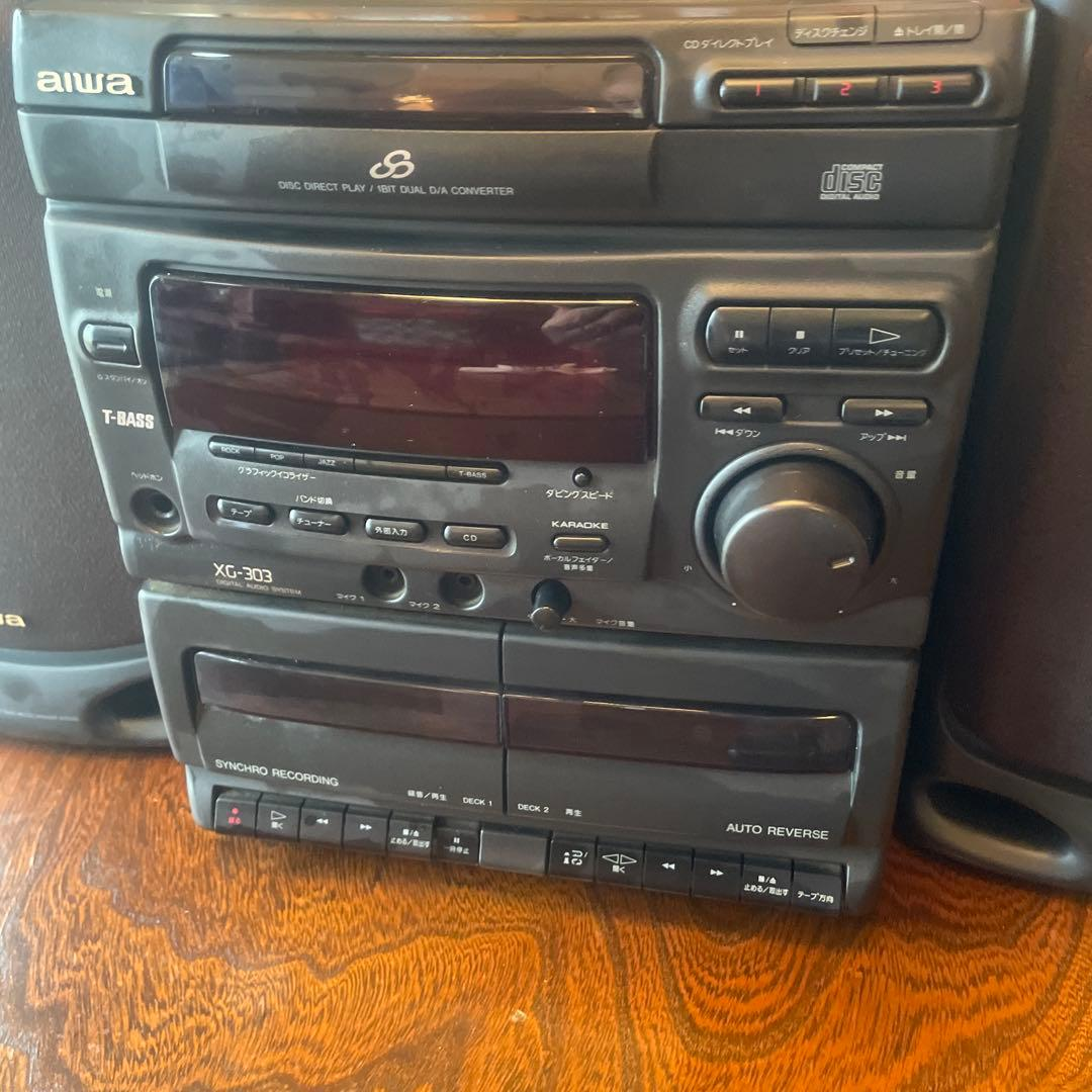 Aiwa Cd Md Cassette Deck Xg-303Cd