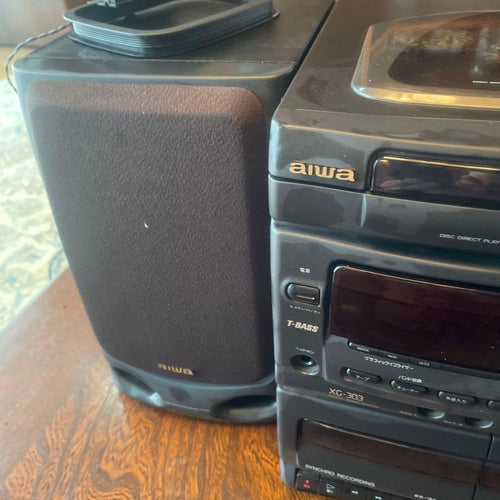Aiwa Cd Md Cassette Deck Xg-303Cd