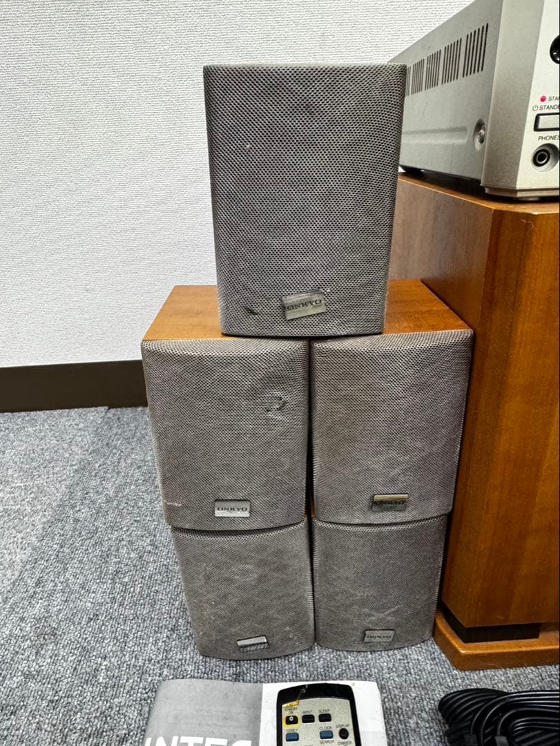 Onkyo Cd, Md Cassette Decks 5.1Ch Pr-155 Swa-155 D-L1X