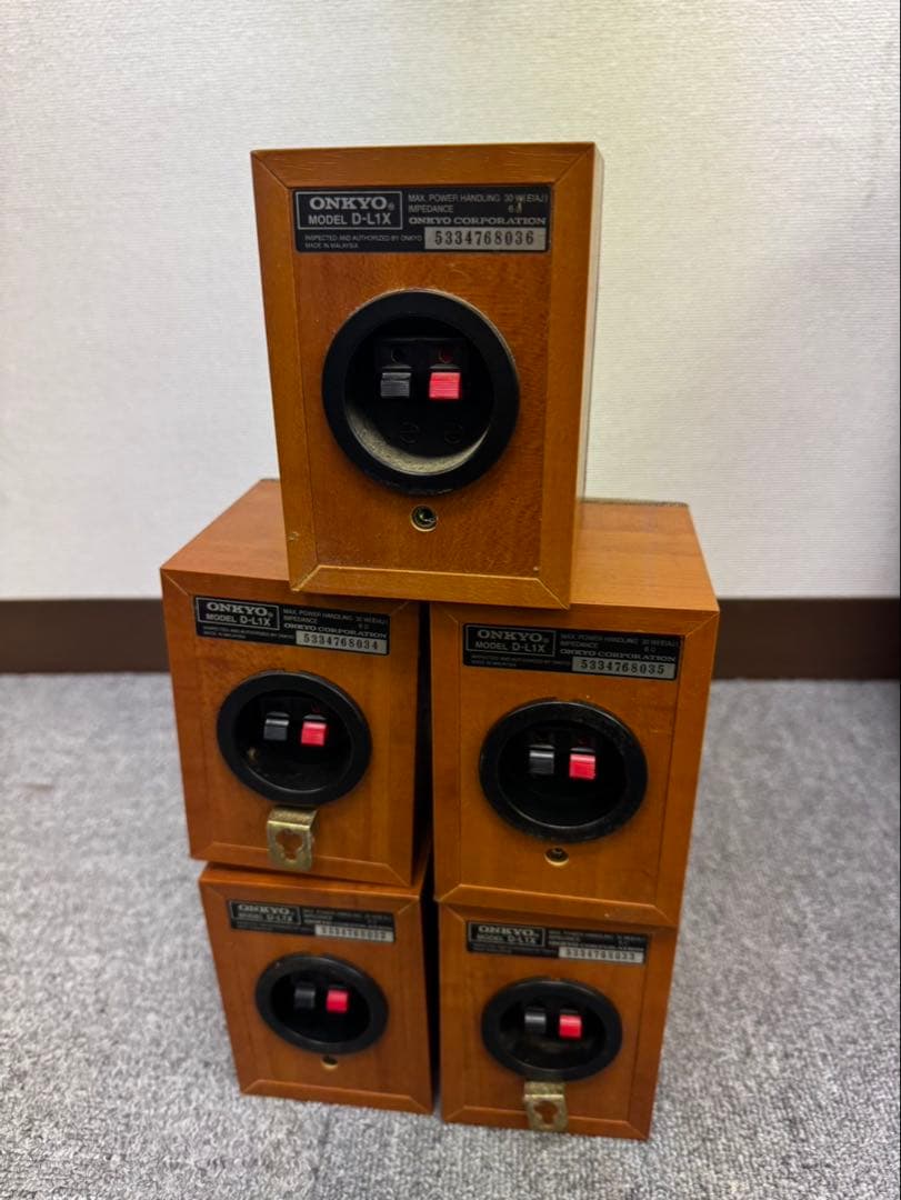 Onkyo Cd, Md Cassette Decks 5.1Ch Pr-155 Swa-155 D-L1X