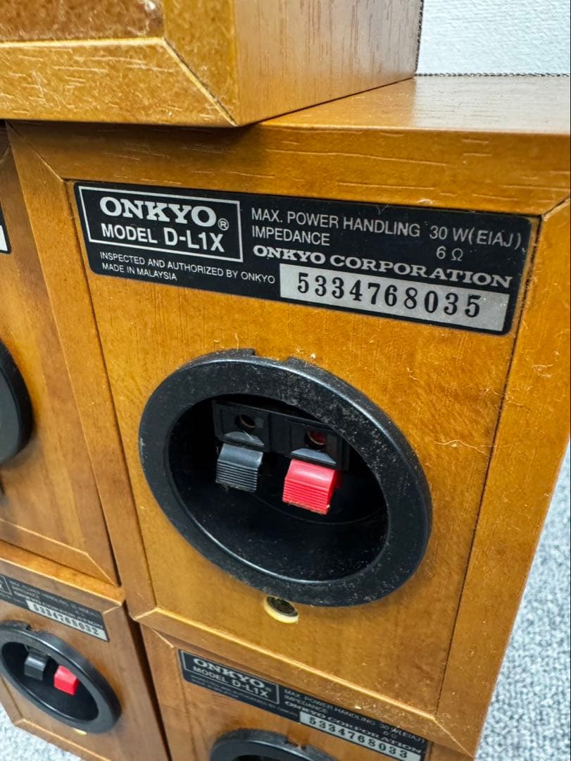 Onkyo Cd, Md Cassette Decks 5.1Ch Pr-155 Swa-155 D-L1X