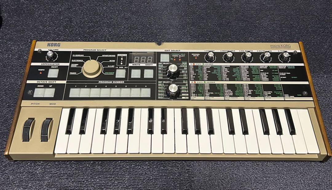 Korg Analog Synthesizers Microkorg