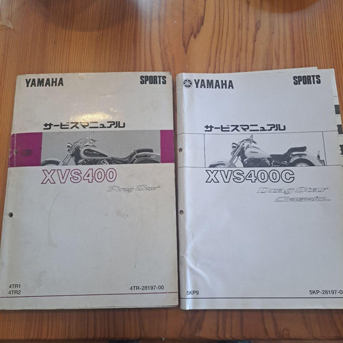 Catalog Manual Xvs400/Xvs400C 1996