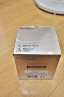 Ttartisan Prime Lenses Kamlan Fs28Mmf1.4 50Mmf1.2Ef-M