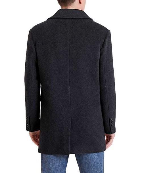 Jumper Blouson Bgsd Mens Men Michael Wool Blend Car Coat Black