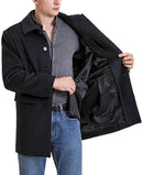 Jumper Blouson Bgsd Mens Men Michael Wool Blend Car Coat Black