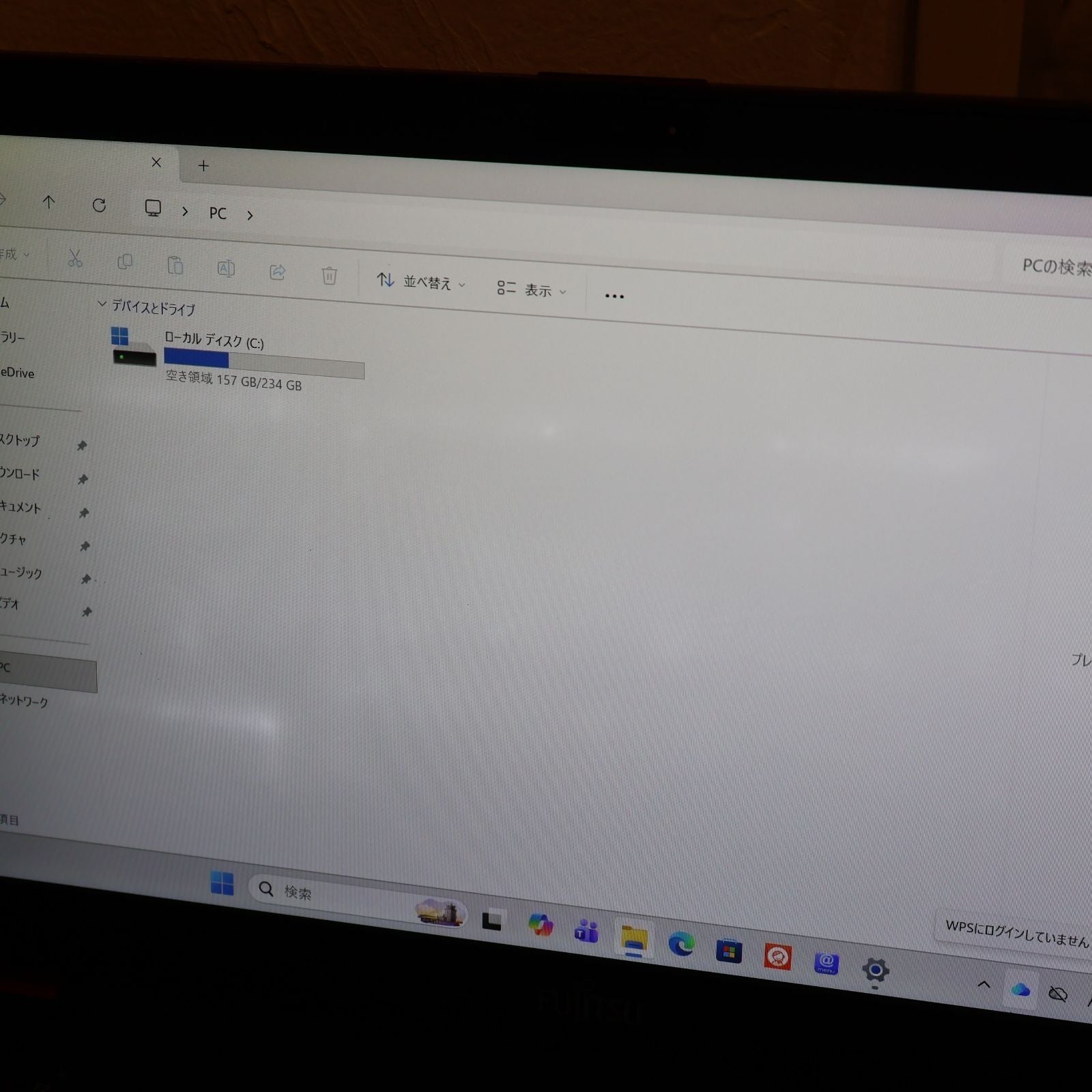 Fujitsu Windows Notebook Body Win11 I5/ 8G/Ssd256G/ /Fhd