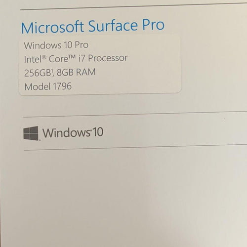Microsoft Windows Tablet Body ]Surface Pro 5 I7/8Gb/256Gb