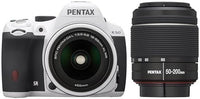 Digital Slr Ricoh Pentax K-50 Dal18-55Mmwr Dal50-200Mmwr Wzoom Kit White 10