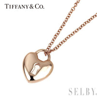 Tiffany Necklace K18Pg
