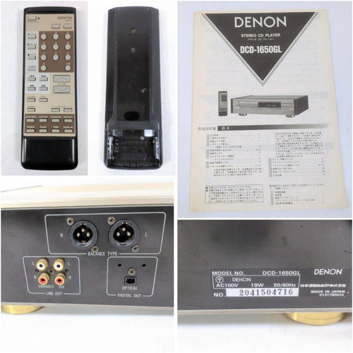 Denon Cd Sacd Players Dcd-1650Gl