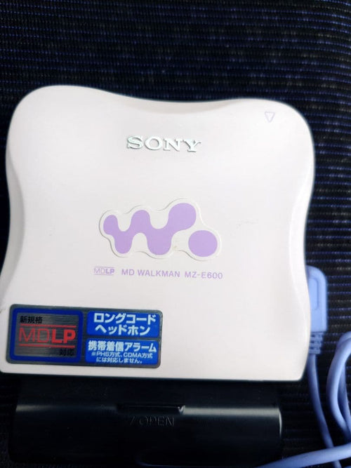 Sony Portable Md Player Mz-E600 Rm-Mc10L