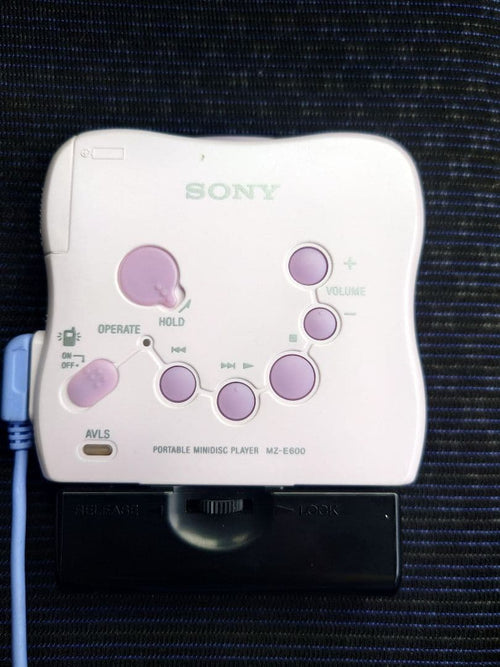 Sony Portable Md Player Mz-E600 Rm-Mc10L