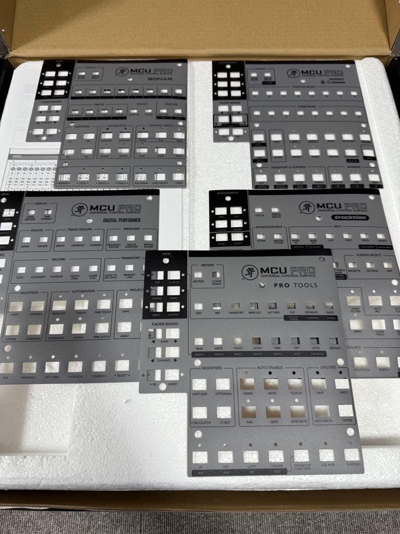 Mackie Controllers Faders Mcu Pro Daw