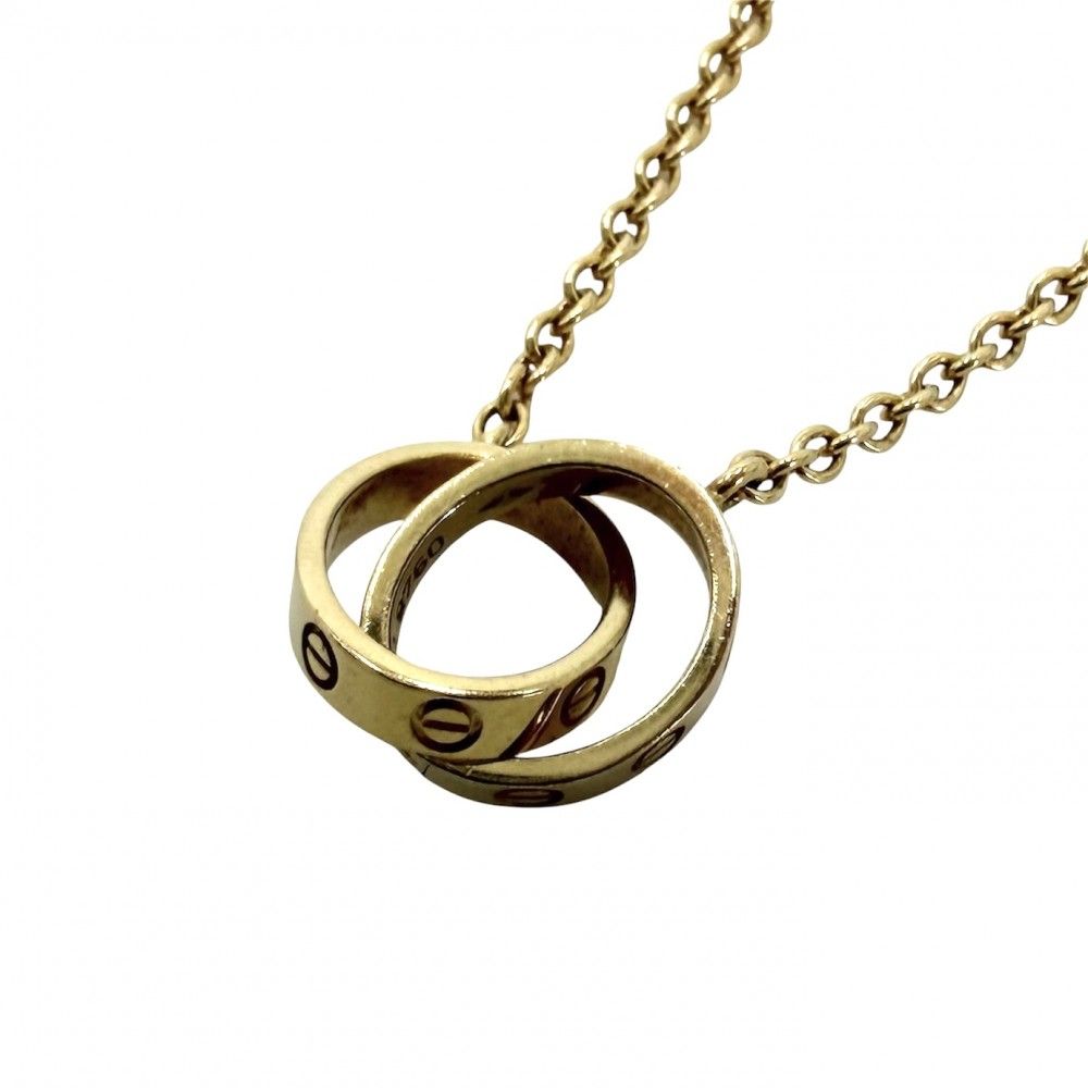 Cartier Necklace Love Au750 18 Yg K18 6.7G
