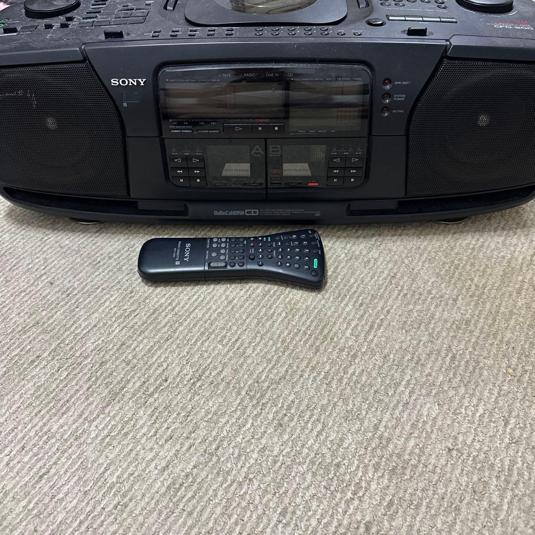 Cd, Md Cassette Decks Sony Cfd-900