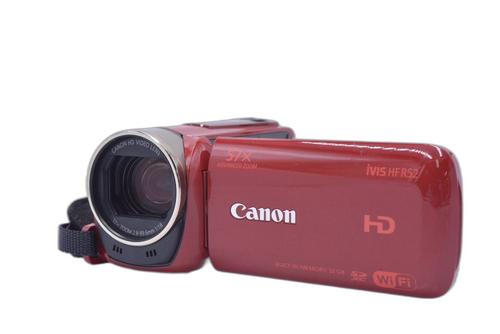 Video Camera Body Canon Ivis Hf R52 32X #Mj9022