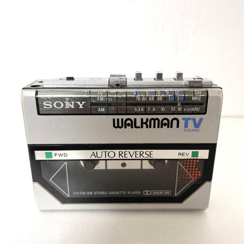 Cassette Players Sony Wm-F55 Tv Fm Am