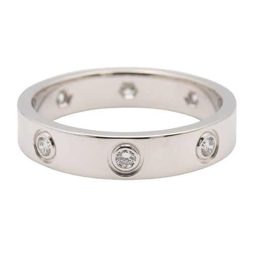 Cartier Ring 8Pd B4050600 K18Wg Used A