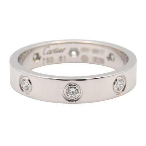 Cartier Ring 8Pd B4050600 K18Wg Used A